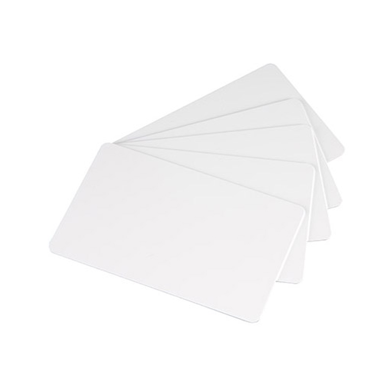 Plastikkarten blanko weiß